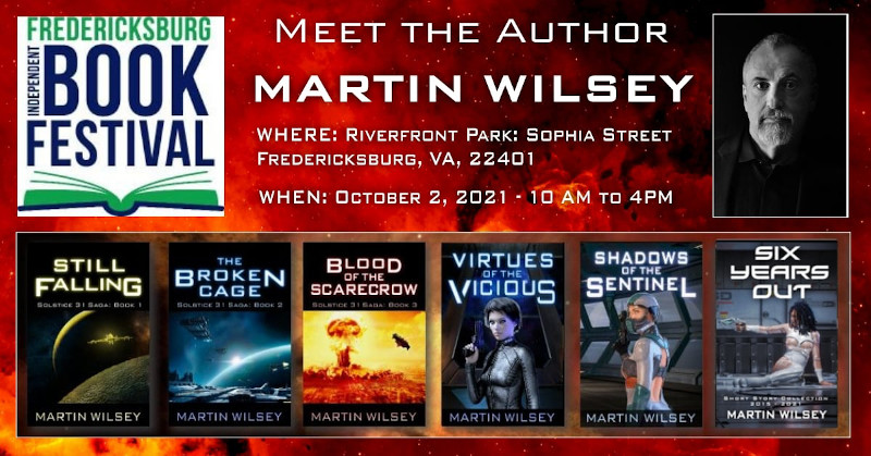 Wilsey at Fredericksburg Indie Book Festival